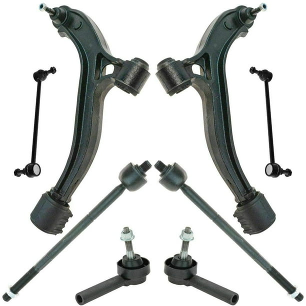 Front Suspension Control Arm Assembly And Tie Rod End Kit For Dodge Chrysler Grand Caravan Town /& Country Voyager